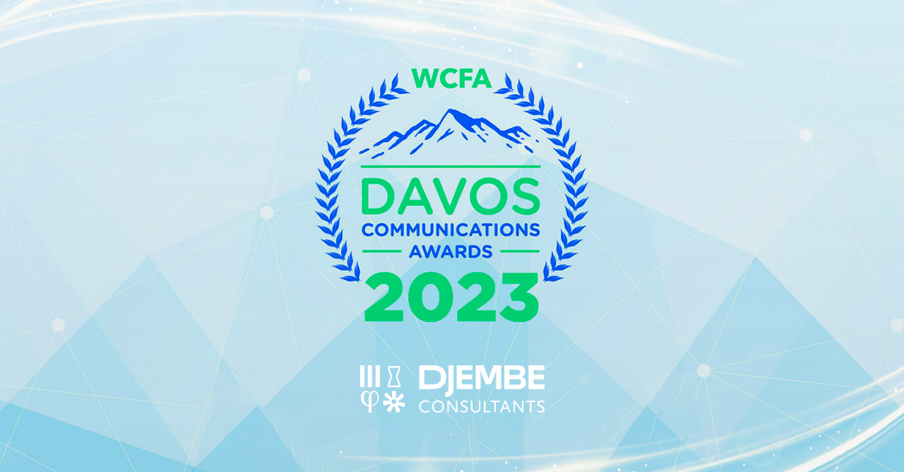 Djembe Consultants Clinches Silver in Global Recognition at The Davos Communications Awards